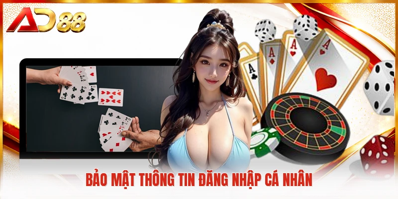 Miễn Trừ Trách Nhiệm AD88 Bảo mật thông tin đăng nhập cá nhân