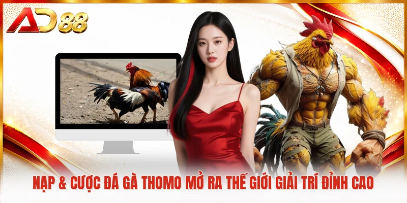 Nạp & Cược Đá Gà Thomo Mở Ra Thế Giới Giải Trí Đỉnh Cao Nạp & cược đá gà Thomo
